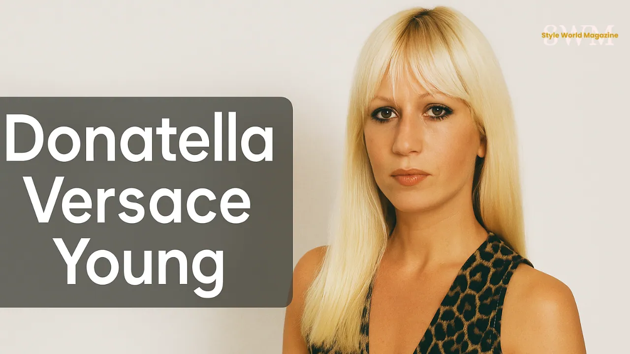 Donatella Versace Young